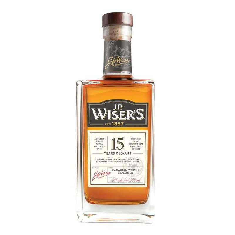 JP Wiser's 15 Year Old Blended Canadian Whisky - LoveScotch.com