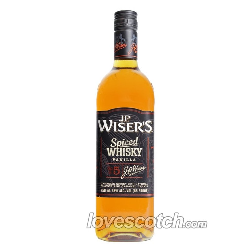 J.P. Wiser's No. 5 Spiced Whisky - LoveScotch.com