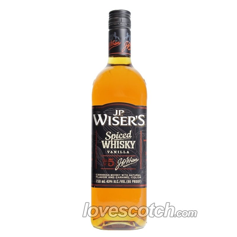 J.P. Wiser's No. 5 Spiced Whisky - LoveScotch.com