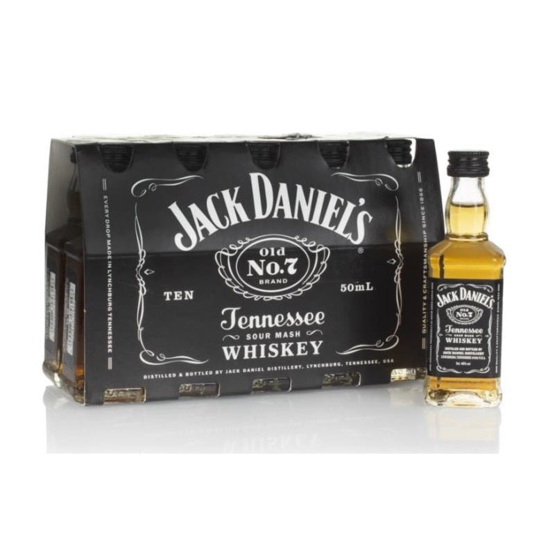 Jack Daniel's Old No.7 Tennessee Sour Mash Whiskey 10-Pack (50ml) - LoveScotch.com
