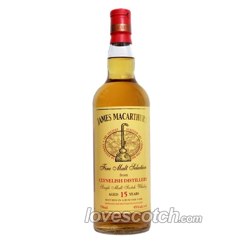 James Macarthur's Clynelish 15 Year Old - LoveScotch.com