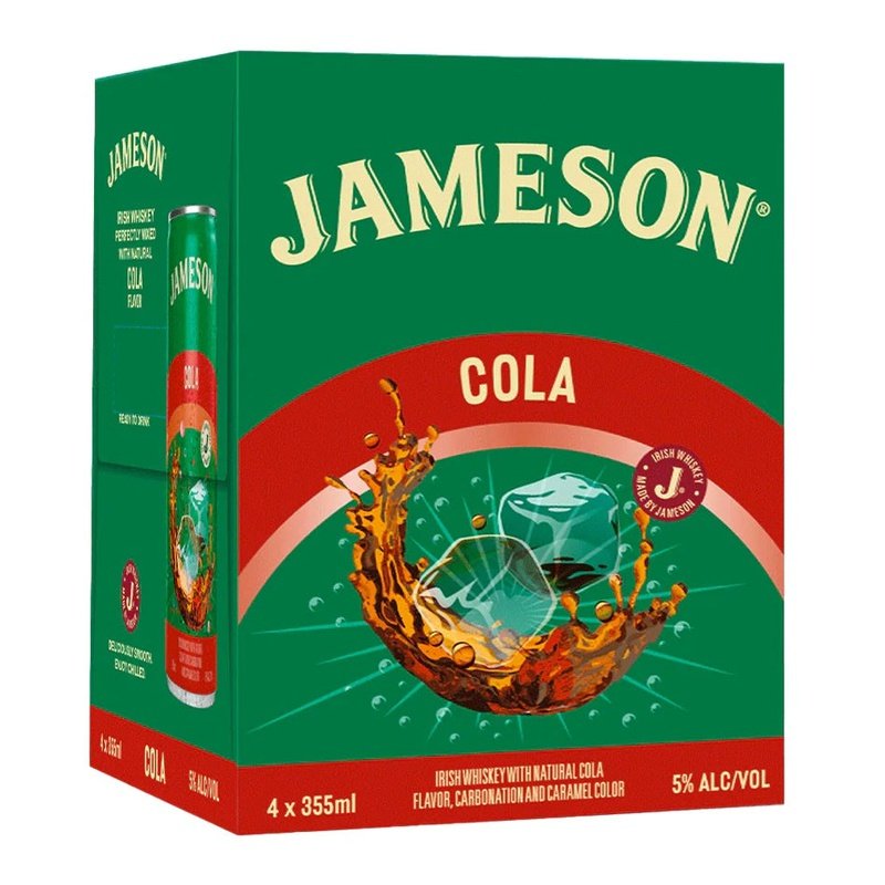 Jameson 'Cola' Canned Cocktail 4-Pack - LoveScotch.com