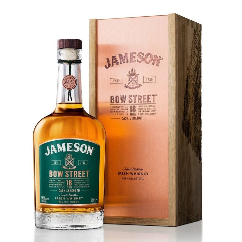 Jameson 18 Year Old Bow Street Cask Strength Irish Whiskey - LoveScotch.com