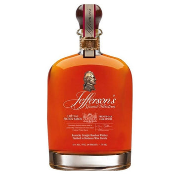 Jefferson's Grand Selection Château Pichon Baron French Oak Cask Finish Kentucky Straight Bourbon Whiskey - LoveScotch.com