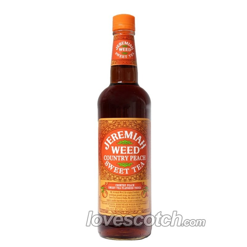 Jeremiah Weed Country Peach Sweet Tea Flavored Vodka - LoveScotch.com