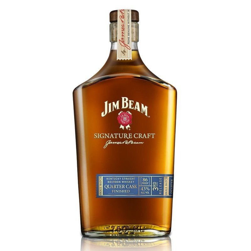 Jim Beam Signature Craft Quarter Cask Finished Kentucky Straight Bourbon Whiskey - LoveScotch.com