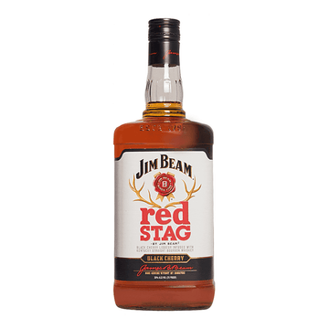 Jim Beam Red Stag Black Cherry Kentucky Straight Bourbon Whiskey (1.75L) - LoveScotch.com