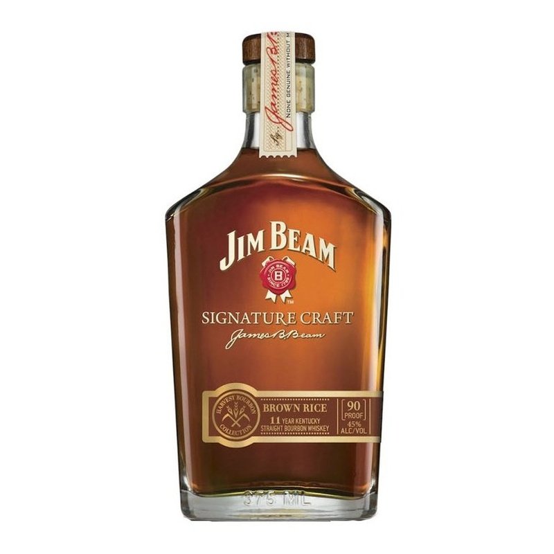Jim Beam Signature Craft Brown Rice 11 Year Old Kentucky Straight Bourbon Whiskey (375ml) - LoveScotch.com