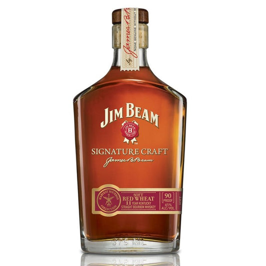 Jim Beam Signature Craft Soft Red Wheat 11 Year Old Kentucky Straight Bourbon Whiskey (375ml) - LoveScotch.com