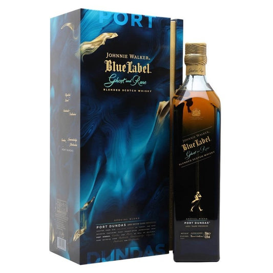 Johnnie Walker Blue Label Ghost & Rare Port Dundas Blended Scotch Whisky - LoveScotch.com