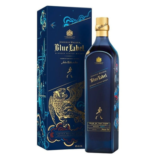 Johnnie Walker Blue Label 'Year Of The Tiger' Blended Scotch Whisky Limited Edition