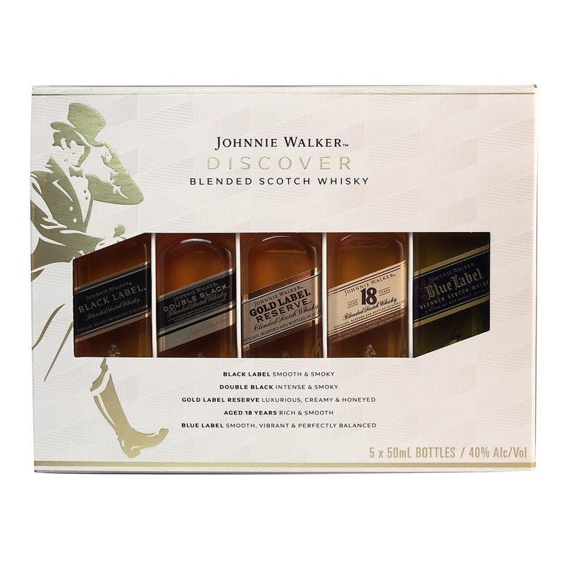 Johnnie Walker Discover Blended Scotch Whisky Gift Set - LoveScotch.com