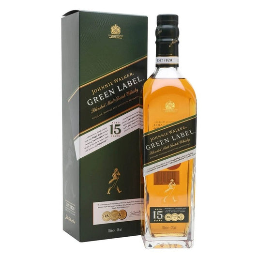Johnnie Walker Green Label 15 Year Old Blended Malt Scotch Whisky - LoveScotch.com