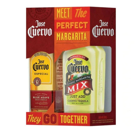 Jose Cuervo Especial Gold Tequila & Classic Margarita Mix Pack - LoveScotch.com