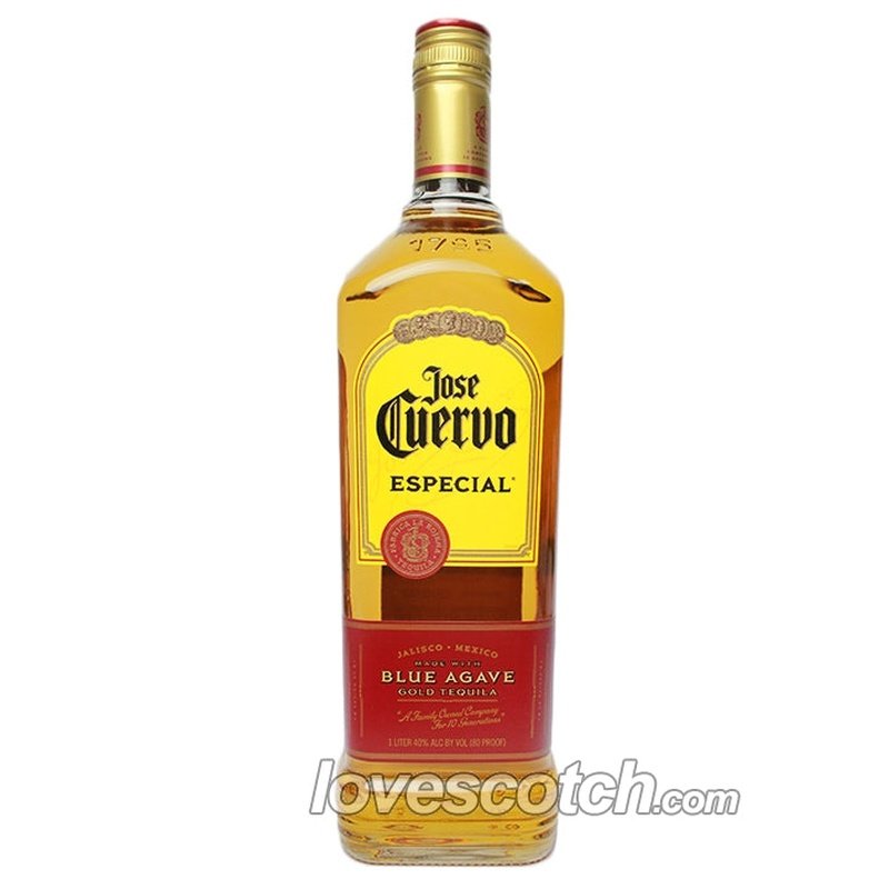 Jose Cuervo Especial Gold Tequila (Liter) - LoveScotch.com