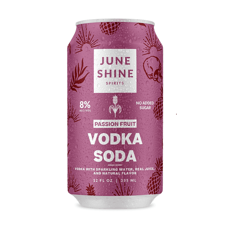 JuneShine Passion Fruit Vodka Soda 4-Pack Cocktail - LoveScotch.com
