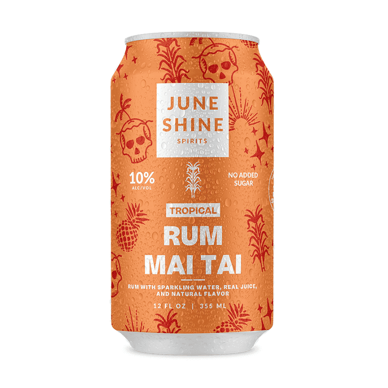 JuneShine Tropical Rum Mai Tai 4-Pack Cocktail - LoveScotch.com
