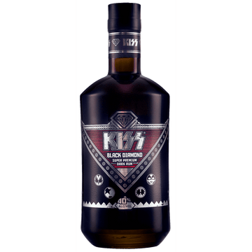 KISS Black Diamond Premium Dark Rum - LoveScotch.com