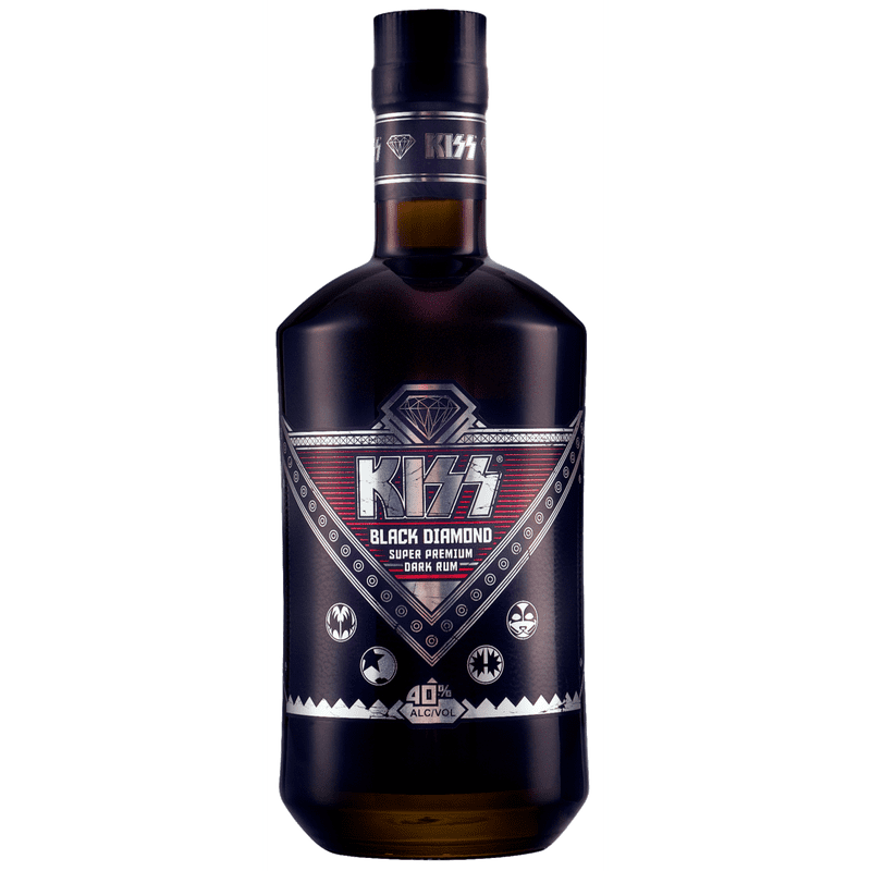 KISS Black Diamond Premium Dark Rum - LoveScotch.com