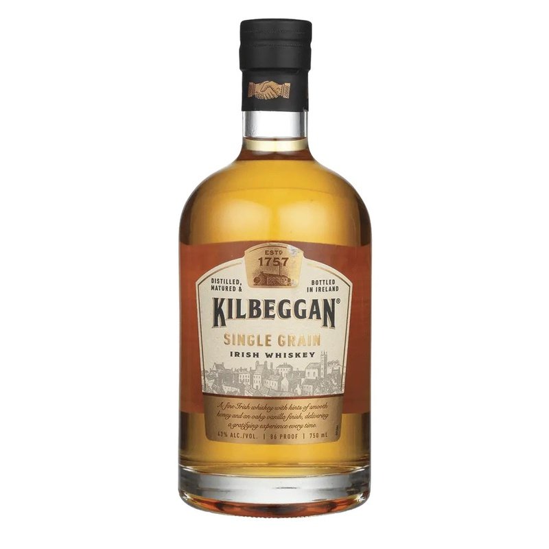 Kilbeggan Single Grain Irish Whiskey - LoveScotch.com