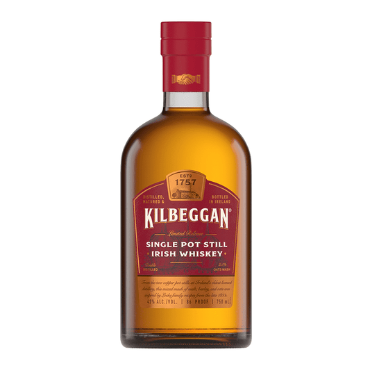 Kilbeggan Single Pot Still Irish Whiskey - LoveScotch.com