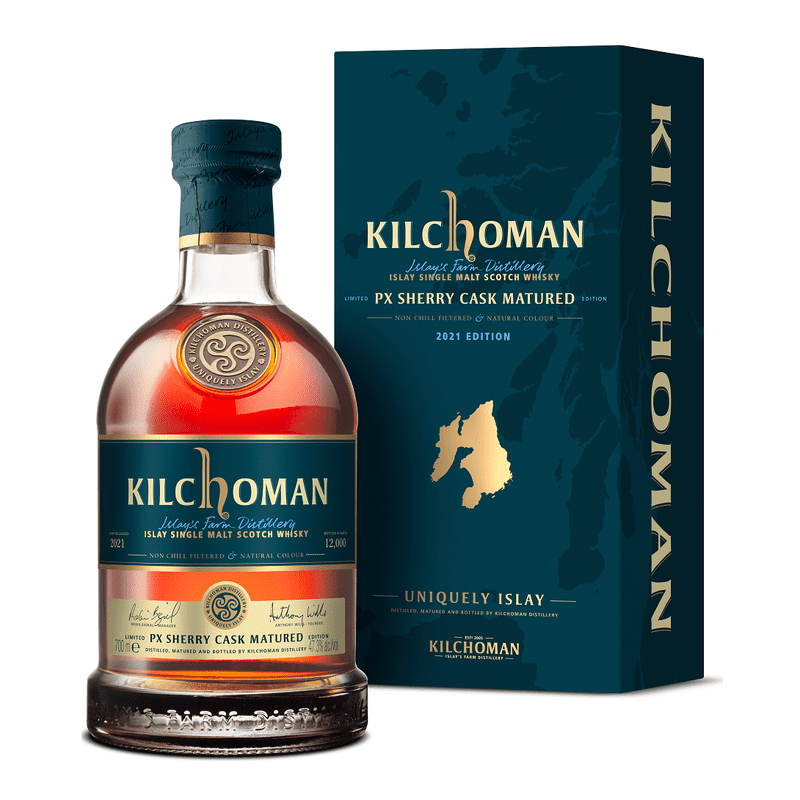 Kilchoman PX Sherry Cask Matured 2021 Edition Islay Single Malt Scotch Whisky - LoveScotch.com