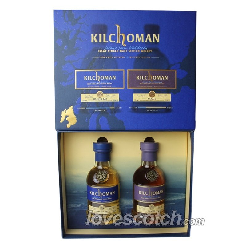 Kilchoman 2 bottle gift pack - LoveScotch.com