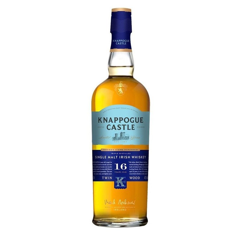 Knappogue Castle 16 Year Old Sherry Cask Finish Single Malt Irish Whiskey - LoveScotch.com