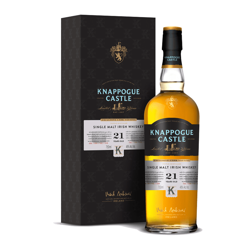 Knappogue Castle 21 Year Old Single Malt Irish Whiskey - LoveScotch.com