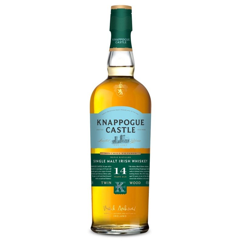 Knappogue Castle 14 Year Old Twin Wood Single Malt Irish Whiskey - LoveScotch.com