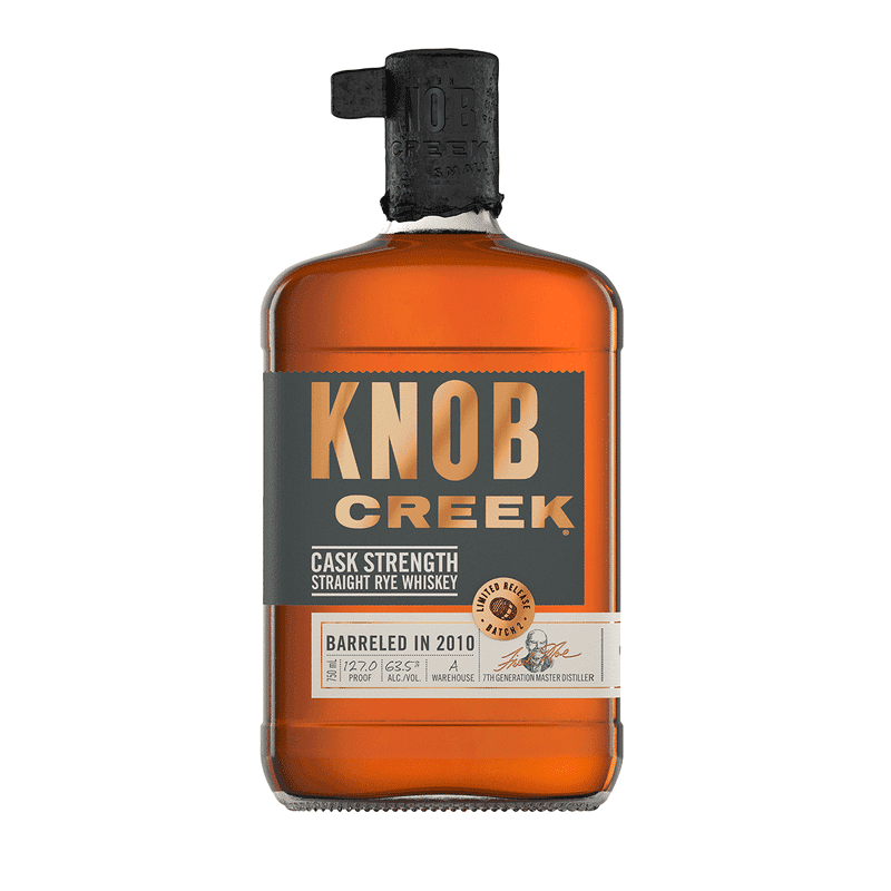 Knob Creek Cask Strength Rye Whiskey - LoveScotch.com
