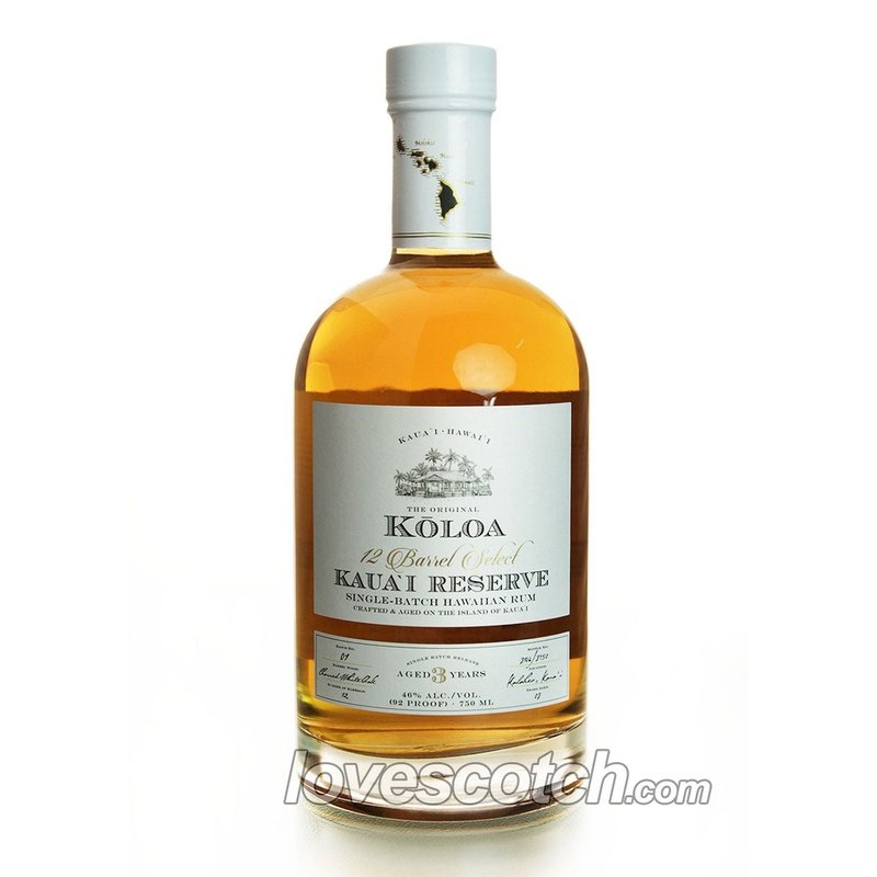 Koloa 3 Year Reserve Single Batch Hawaiian Rum - LoveScotch.com