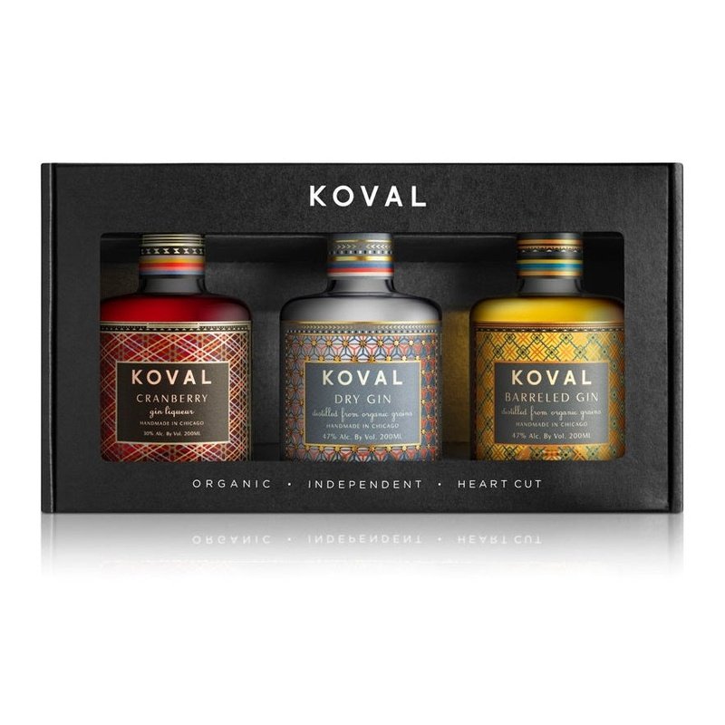 Koval Gin Trio Gift Pack - LoveScotch.com