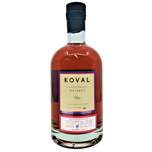 Koval Single Barrel Selected by VW&S Rye Whiskey - LoveScotch.com