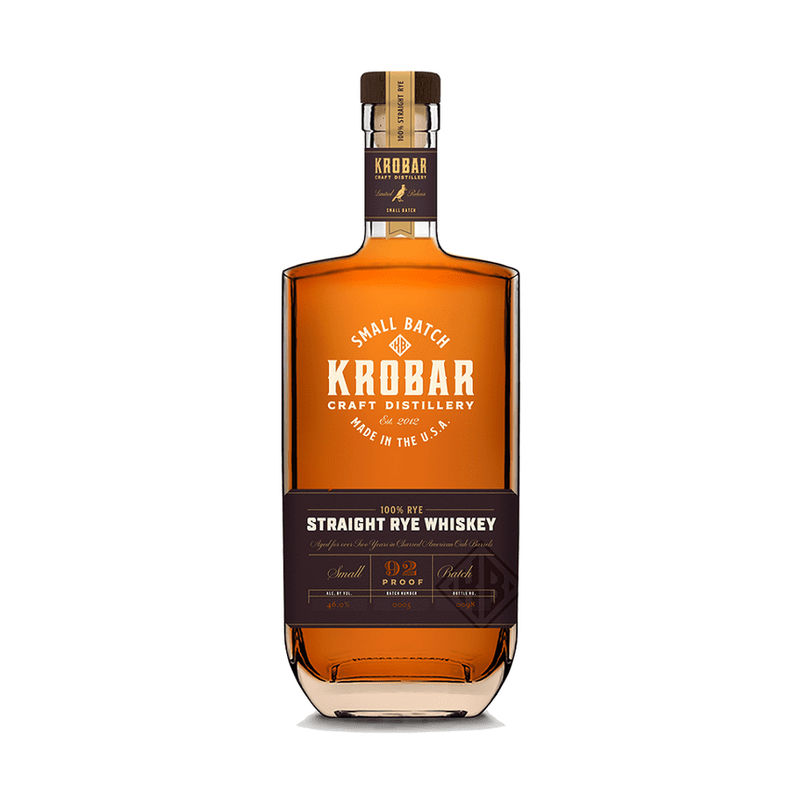 Krobar Small Batch Straight Rye Whiskey - LoveScotch.com