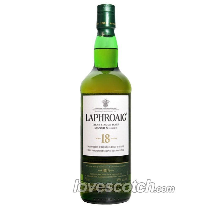 Laphroaig 18 Year Old - LoveScotch.com