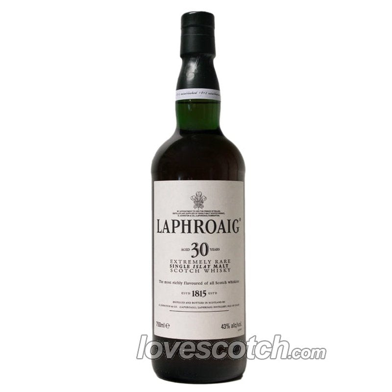 Laphroaig 30 Year Old Single Malt - LoveScotch.com