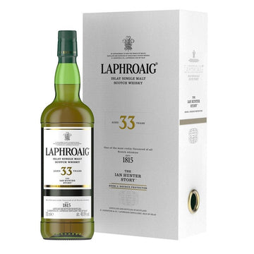 Laphroaig 33 Year Old 'The Ian Hunter Story Book 3: Source Protector' Islay Single Malt Scotch Whisky - LoveScotch.com