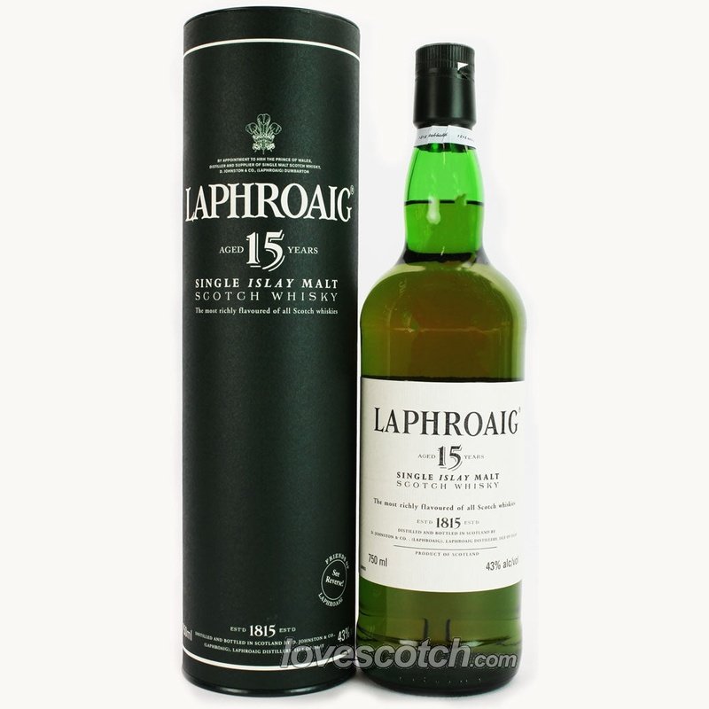 Laphroaig 15 Year Old With Vintage Tube (MC) - LoveScotch.com