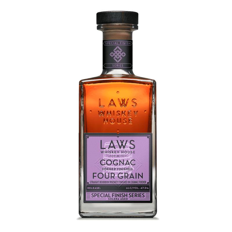 Laws Four Grain Cognac Finish Straight Bourbon Whiskey - LoveScotch.com