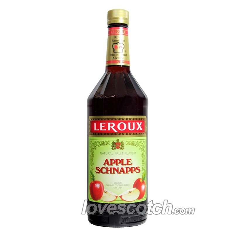 LeRoux Apple Schnapps (Liter) - LoveScotch.com