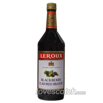 LeRoux Blackberry Flavored Brandy (Liter) - LoveScotch.com