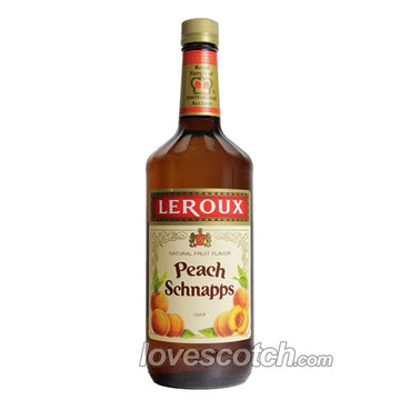 LeRoux Peach Schnapps ( Liter) - LoveScotch.com