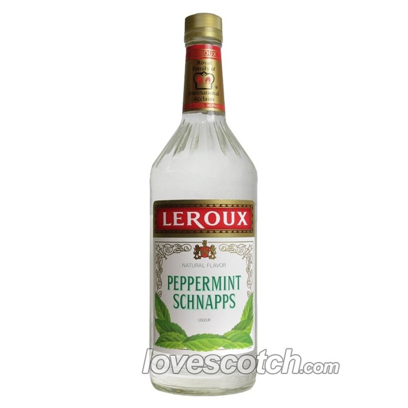 LeRoux Peppermint Schnapps (Liter) - LoveScotch.com