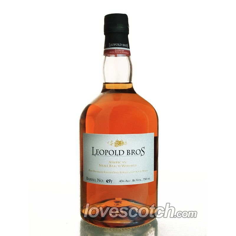Leopold's American Small Batch Whiskey - LoveScotch.com