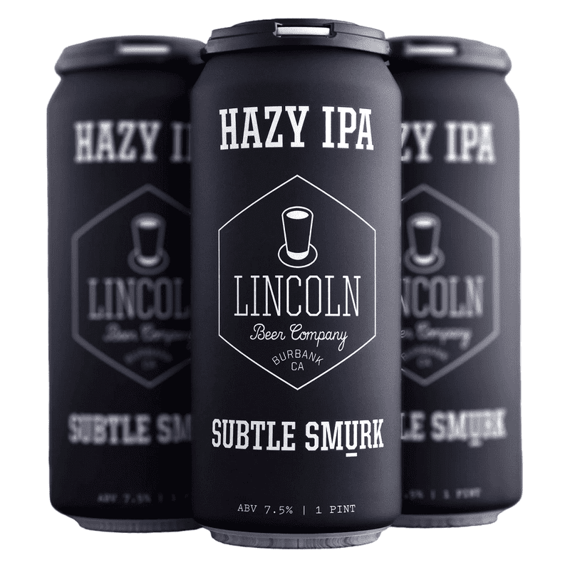 Lincoln Beer Co. Subtle Smurk Hazy IPA Beer 4-Pack - LoveScotch.com