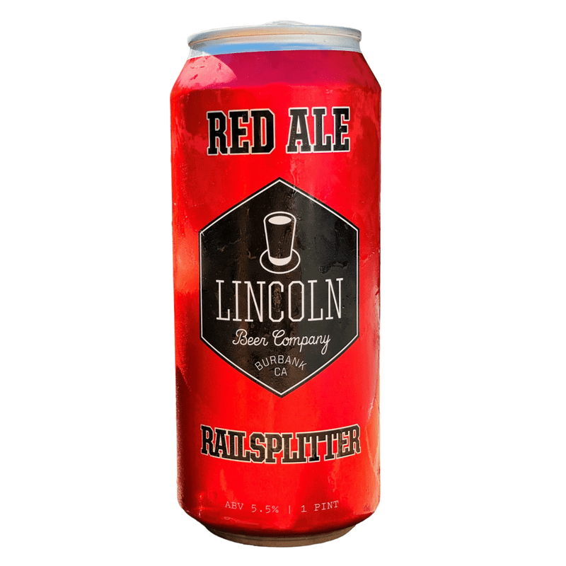 Lincoln Beer Co. Railsplitter Red Ale Beer 4-Pack - LoveScotch.com