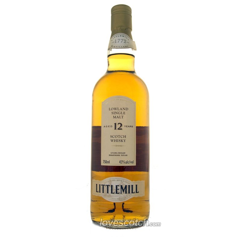 Littlemill 12 Year Old - LoveScotch.com