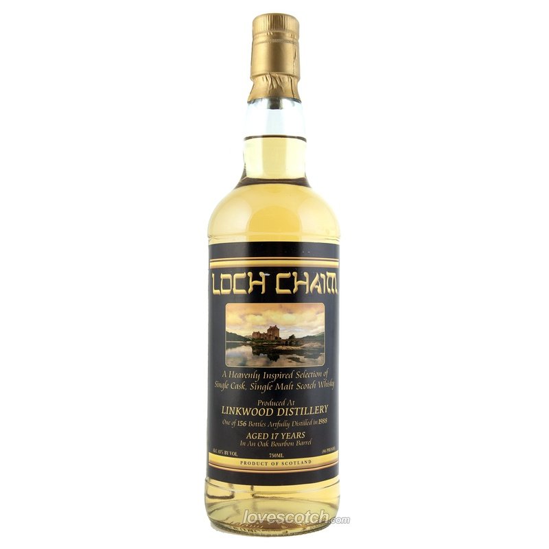 Loch Chaim Linkwood 17 Years Old - LoveScotch.com
