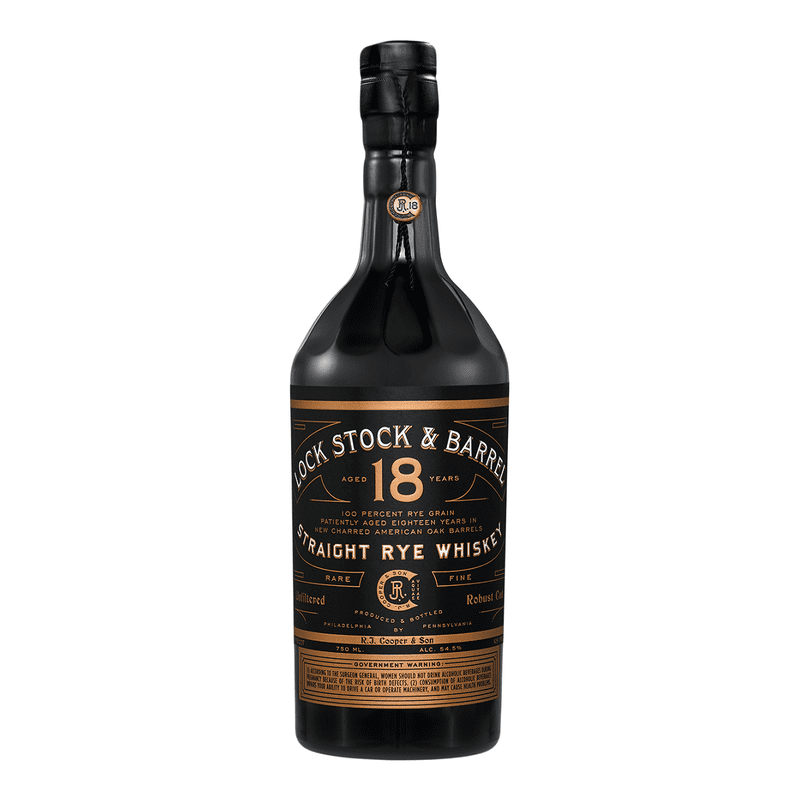 Lock Stock & Barrel 18 Year Old Straight Rye Whiskey - LoveScotch.com